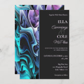 エンチャントカラフル結婚式招待状 招待状 (正面/裏面)