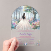 エンチャントガーデンアクリルクインセアニラ アクリル招待状 (インサイチュ (ポータブル))