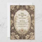 エンチャントガーデンアールヌーボー結婚ズ 招待状 (正面)