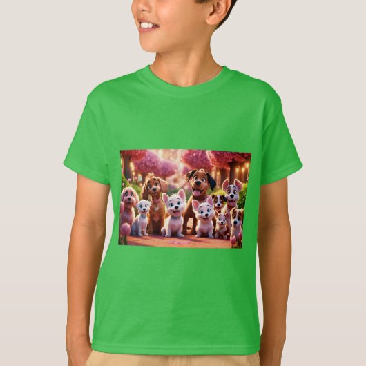 エンチャントガーデンオブベビードッグ Tシャツ (正面)