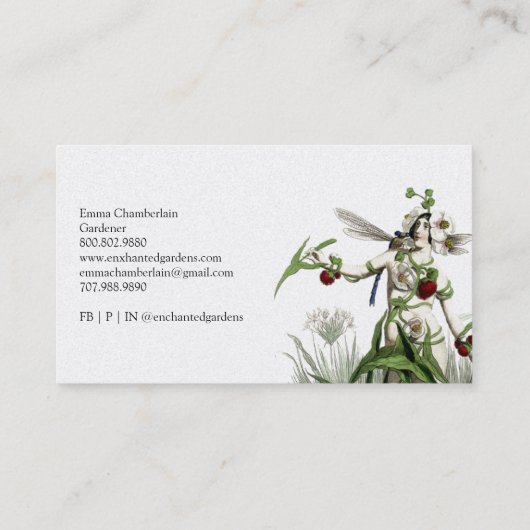 エンチャントガーデンガーデナーランドスキャパー 名刺 (裏面)