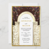 エンチャントガーデンゲート結婚式招待状 招待状 (正面)