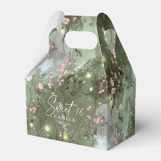 エンチャントガーデンスイート16パターンピンクID1163 フェイバーボックス (正面サイド)