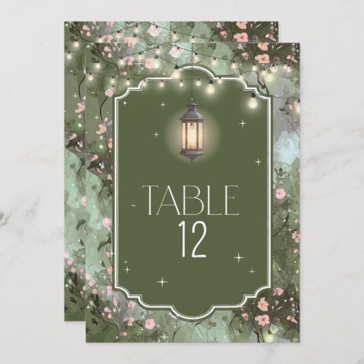 エンチャントガーデンスイート16ランタンピンクID1163 メニュー (正面/裏面)