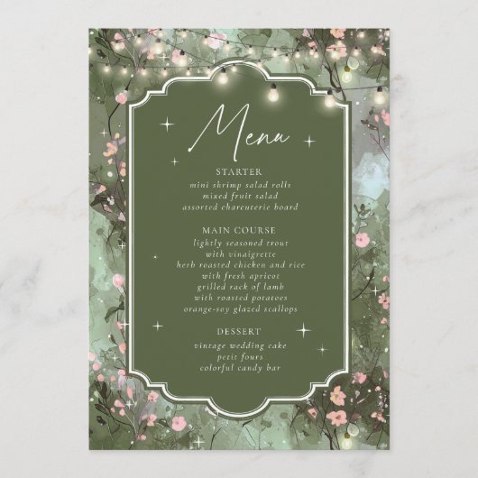 エンチャントガーデンスイート16 ID1163 メニュー (正面)