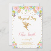 エンチャントガーデンパーティーカード 招待状 (正面)