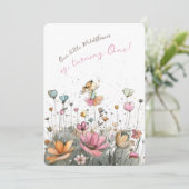 エンチャントガーデンファースト誕生日パーティー 招待状 (スタンド正面)