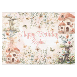 エンチャントガーデンフェアリーのテーブルクロス テーブルクロス