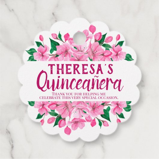 エンチャントガーデンフェアリーシューズお祝い フェイバータグ (裏面)