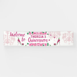 エンチャントガーデンフェアリーシューズ – Lampara rosa zapato 横断幕