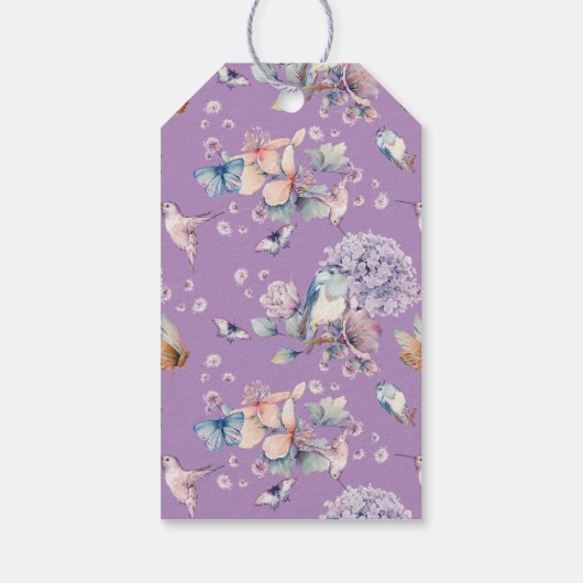 エンチャントガーデンフェアリー誕生日の恩恵 ギフトタグ (裏面)