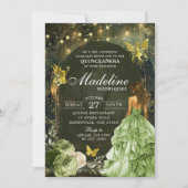 エンチャントガーデンフォレストバタフライキンセアニェラ 招待状 (正面)