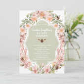 エンチャントガーデンベビービーシャワー 招待状 (スタンド正面)