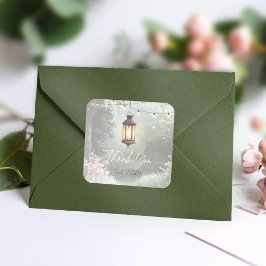 エンチャントガーデンランタンサンキューピンクID1163 スクエアシール