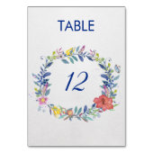 エンチャントガーデンリーステーブル番号カード テーブルナンバー (裏面)