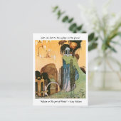 エンチャントガーデンヴィンテージイラストレーションカイニールセン ポストカード (スタンド正面)