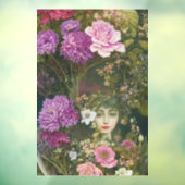 エンチャントガーデンヴィンテージ植物妖精の窓Cl ウィンドウサイン (シート3)