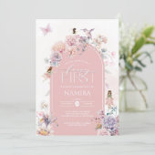 エンチャントガーデン妖精フェアリー最初の誕生日 招待状 (スタンド正面)