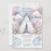 エンチャントガーリーテペースリープバーバースデーパーティー 招待状 (正面)