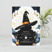 エンチャントキッズパステルウィザード誕生日 招待状 (スタンド正面)