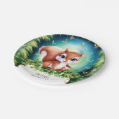 エンチャントキッズリス誕生日 ペーパープレート (アングル)