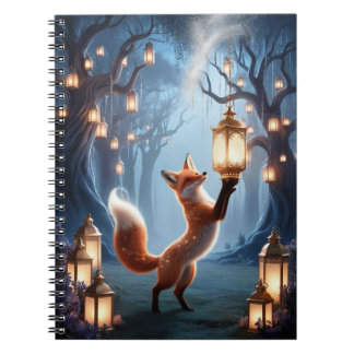 エンチャントキツネジャーナル – Spirit Animal Notebook ノートブック