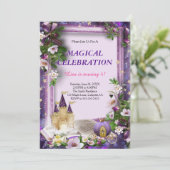 エンチャントキャッスルプリンセスバースデーパーティー 招待状 (スタンド正面)