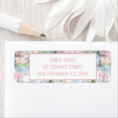 エンチャントキャッスルランドスケープ – 差出人住所 ラベル (インサイチュ)