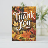 エンチャントキュート秋秋 サンキューカード (スタンド正面)