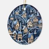 エンチャントクリスマスヴィレッジオーナメント セラミックオーナメント (左)