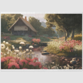 エンチャントコテージ2デコページ紙 薄葉紙