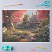 エンチャントコテージ3デコページ紙 薄葉紙 (クラフト)