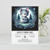 エンチャントジャングルウルフ誕生日 招待状 (スタンド正面)