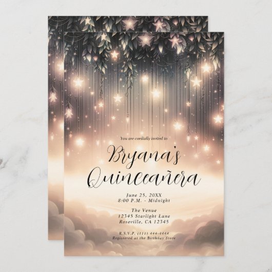 エンチャントスカイツリーグロースターズ&クラウドキンセアニラ 招待状 (正面/裏面)