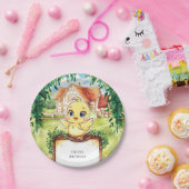 エンチャントスモールチキン誕生日 ペーパープレート (パーティー)