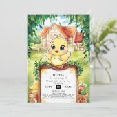 エンチャントスモールチキン誕生日 招待状 (スタンド正面)