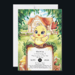 エンチャントスモールチキン誕生日 招待状<br><div class="desc">魔法の祭典を始める私たちの"魔法の小さなチキン誕生日招待状。 これらの招待状は小さな魔法の図解入りの、写真付きの帽子で飾られ、キラキラした星やキノコ、ソフトなフローラのアクセントなどの神秘的な森林要素に囲まれた美しい小さな鶏を展示する。デザインは柔らかく魅力的で、パステルカラーとキラキラの効果のパレットを使用して、魅惑的で満たされた一日のトーンを設定している。それぞれの招待はカスタマイズ可能で、おとぎ話の美学を補完するフォントにあなたのイベント詳細を追加することができる。</div>