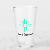 エンチャントズィアサンシンボルビールグラスの土地 タンブラーグラス (裏面)