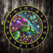 エンチャントタートルバタフライファンタジーロッジデコール ダーツボード