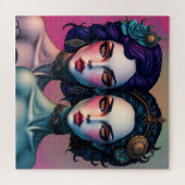 エンチャントツインシスターズポートレートジグソーパズル ジグソーパズル (横)