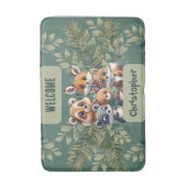 エンチャントテイルズベビー バスマット (正面縦)