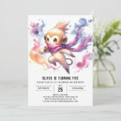 エンチャントデジタルモンキー誕生日 招待状 (スタンド正面)