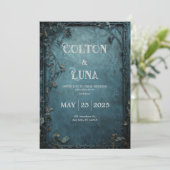 エンチャントトワイライト結婚式招待状 招待状 (スタンド正面)