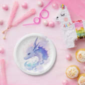 エンチャントドラゴンの誕生日ドリームランド ペーパープレート (パーティー)