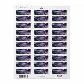 エンチャントナイトスカイ夕べビーチライツ結婚ズ ラベル (フルシート)