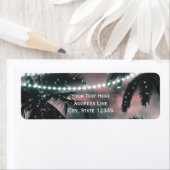 エンチャントナイトスカイ夕べビーチライツ結婚ズ ラベル (インサイチュ)