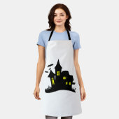 エンチャントハウスハ幽霊のよく出るロウィーン エプロン (着用した状態)