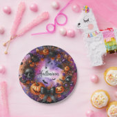 エンチャントハロウィーンガラ紙プレート ペーパープレート (パーティー)
