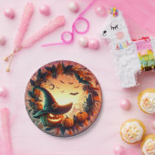 エンチャントハロウィーンナイト紙プレート ペーパープレート (パーティー)