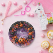エンチャントハロウィーンナイト紙プレート ペーパープレート (パーティー)